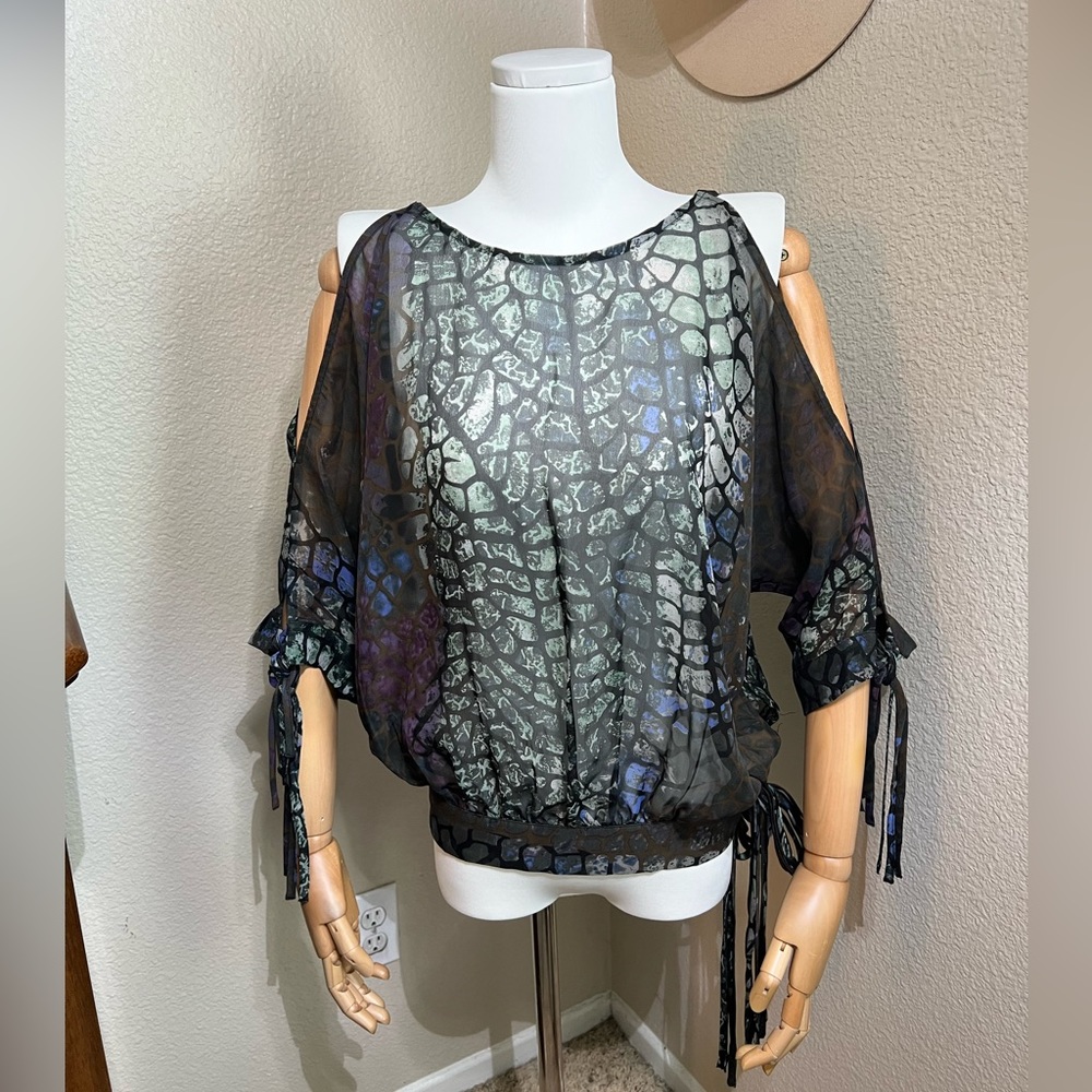 Peek-a-boo Blouse